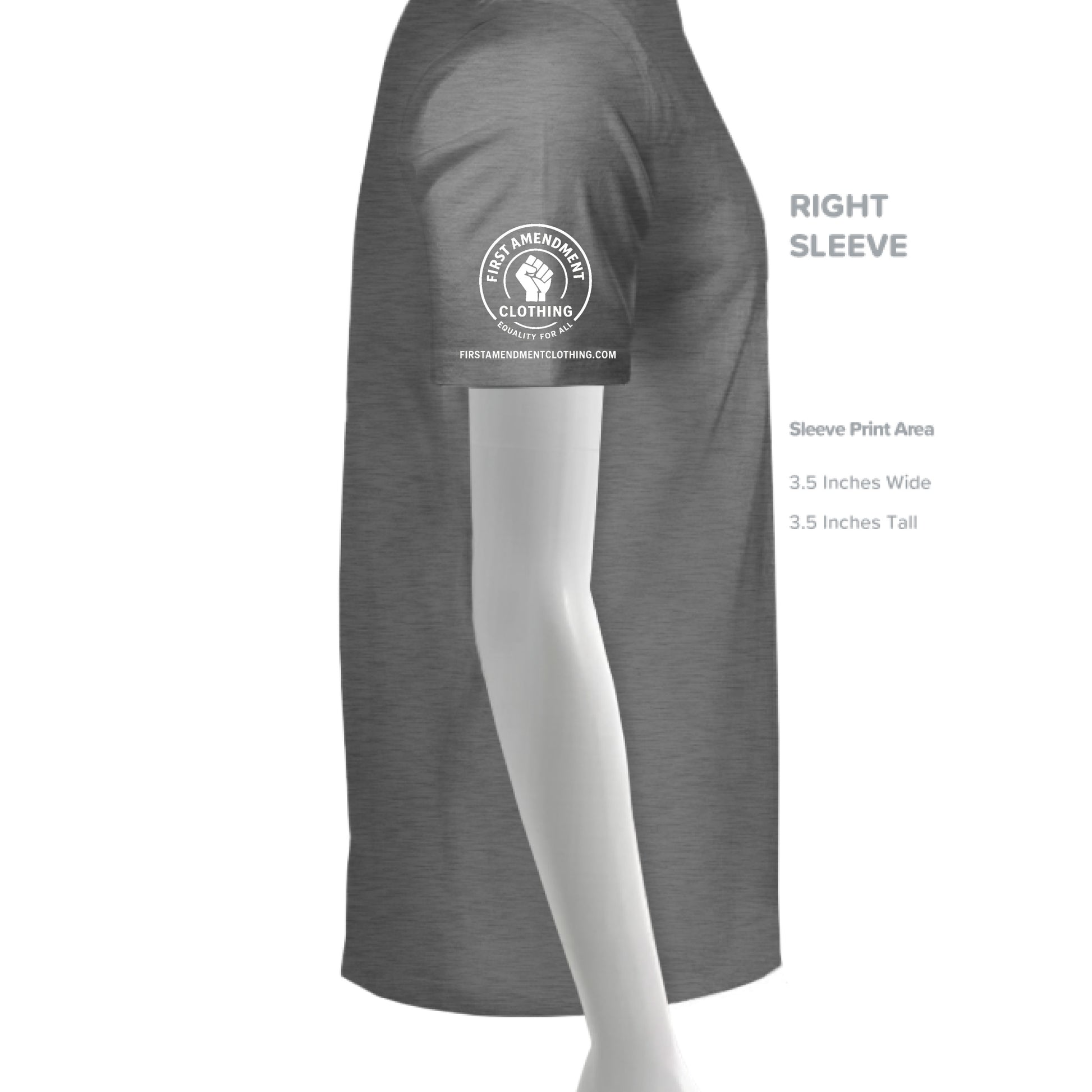 GRAPHITE HEATHER - SLEEVE_RIGHT