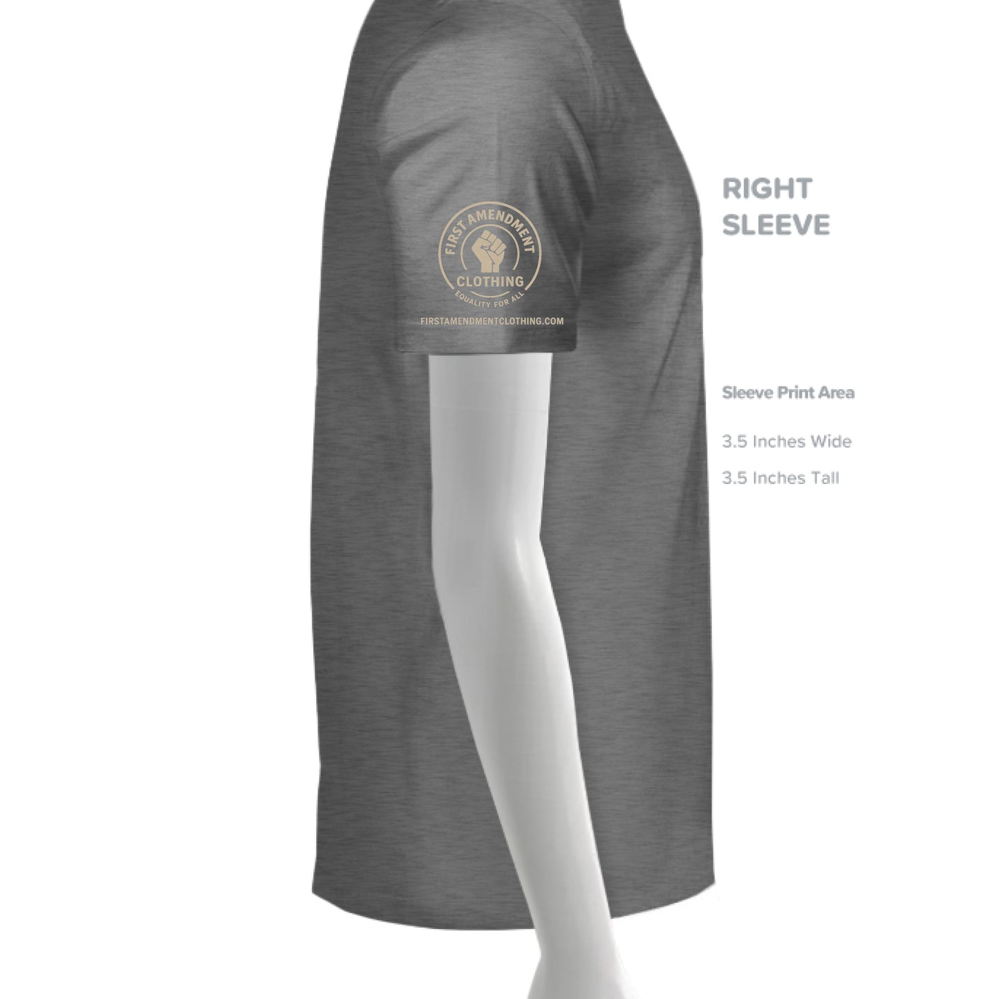 GRAPHITE HEATHER - SLEEVE_RIGHT