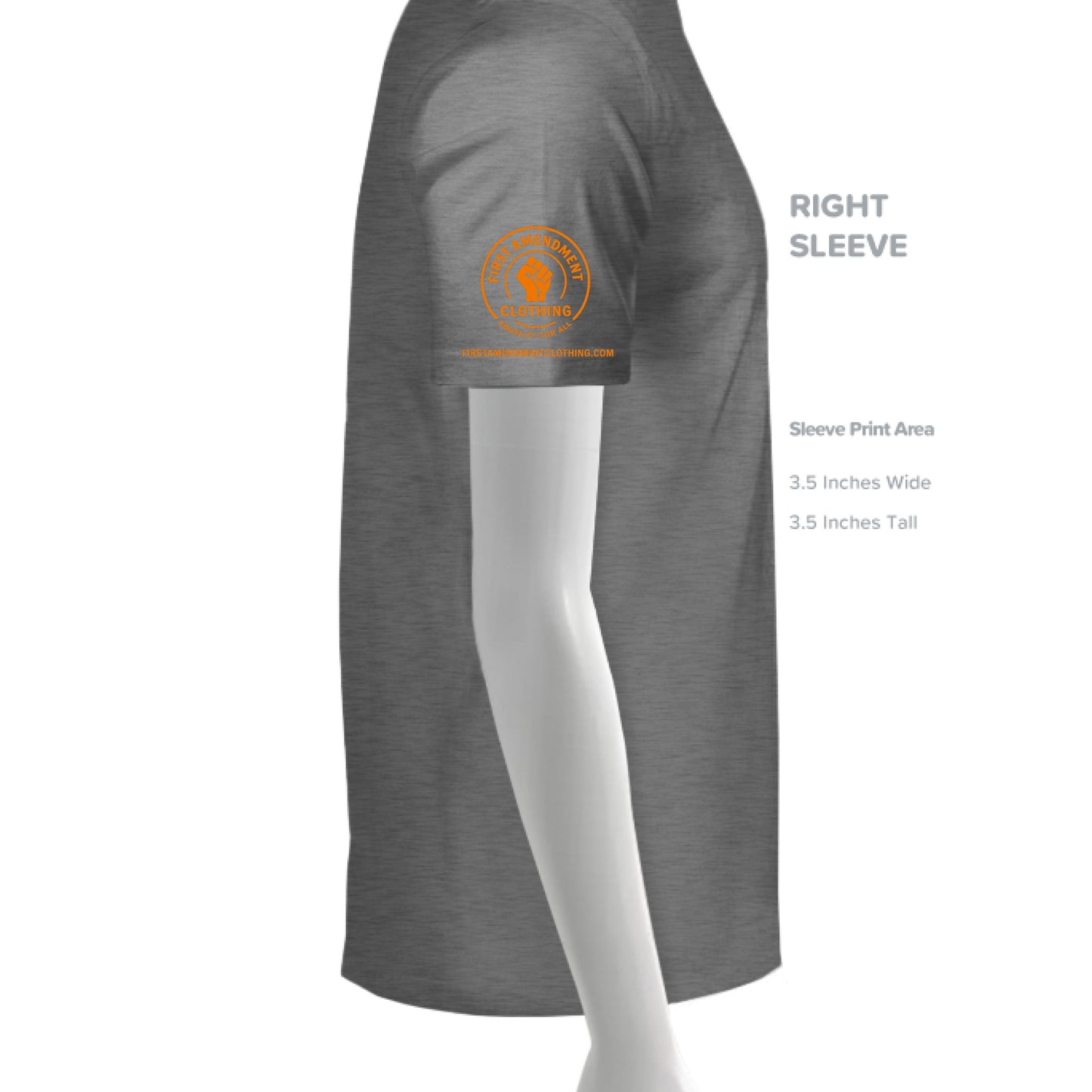 GRAPHITE HEATHER - SLEEVE_RIGHT